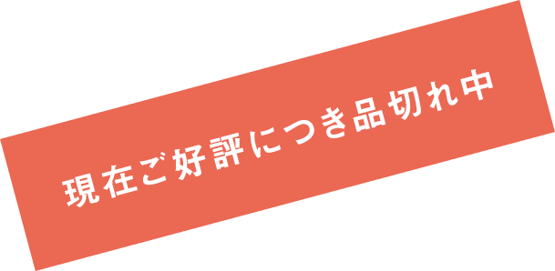 現在ご好評につき品切れ中